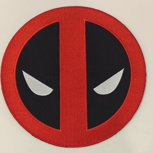 NWT 7" Deadpool HUGE BACK Patch
